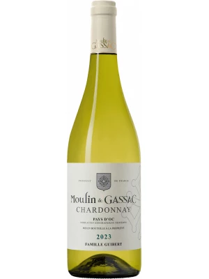 Вино Moulin de Gassac Chardonnay, Pays d'Oc IGP 2023, 0.75 л