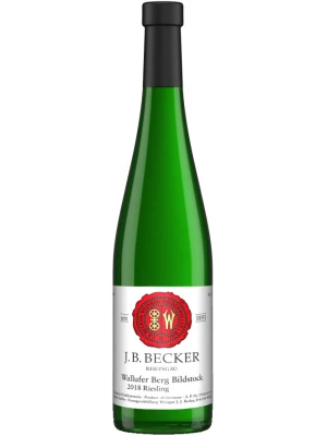 Вино J. B. Becker, Wallufer Berg Bildstock Riesling Spatlese 2018, 0.75 л