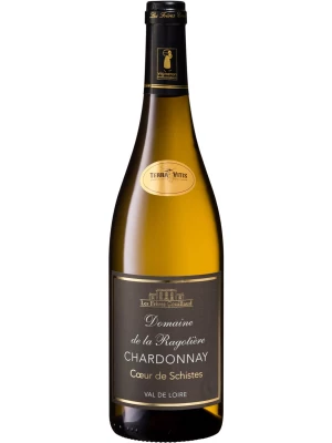 Вино Domaine de la Ragotiere, Coeur de Schistes Chardonnay, Val de Loire IGP 2023, 0.75 л