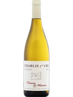 Вино Domaine des Malandes, Chablis Premier Cru Vau de Vey AOC 2023, 1.5 л