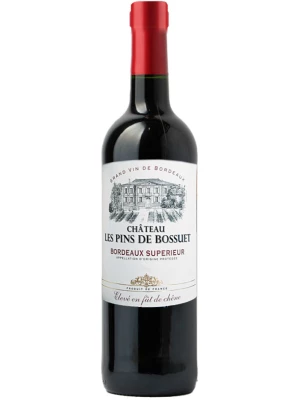 Вино Chateau Les Pins de Bossuet, Bordeaux Superieur AOC 2020, 0.75 л