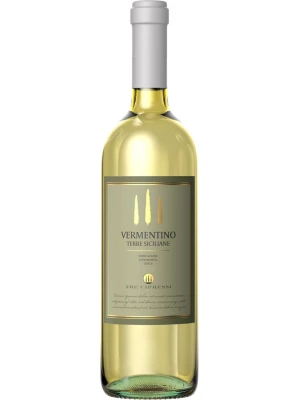 Вино Tre Cipressi Vermentino, Terre Siciliane IGP 2023, 0.75 л