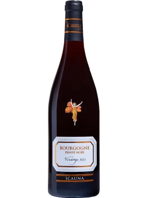 Вино La Chablisienne, Icauna Bourgogne Pinot Noir AOC 2022, 0.75 л