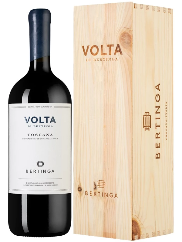 Bertinga, Volta di Bertinga, Toscana IGT, wooden box