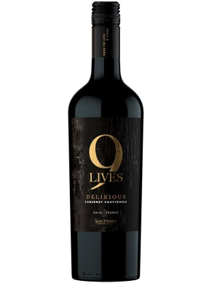 Вино Gato Negro, 9 Lives Delirious Reserve Cabernet Sauvignon 2023, 0.75 л