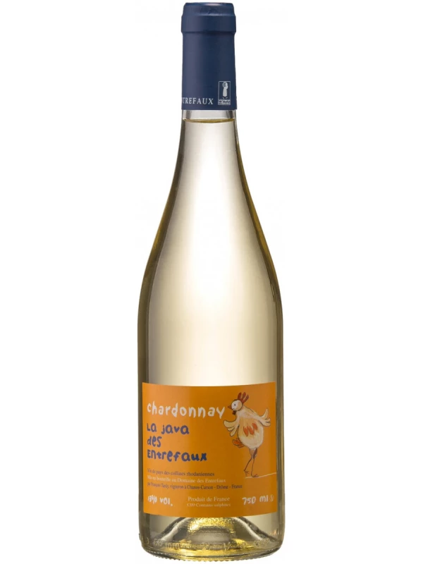 Domaine des Entrefaux, La Java des Entrefaux Chardonnay, Collines Rhodaniennes IGP