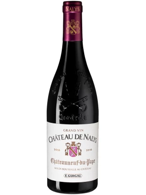Вино Chateau de Nalys Rouge, Chateauneuf-du-Pape AOC 2017, 0.75 л