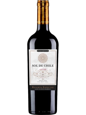 Вино Sol de Chile Carmenere Reserva Especial, Maule Valle DO 2021, 0.75 л