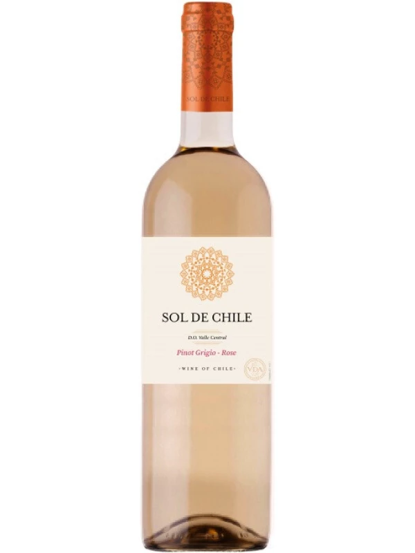Sol de Chile Pinot Grigio Rose, Valle Central DO