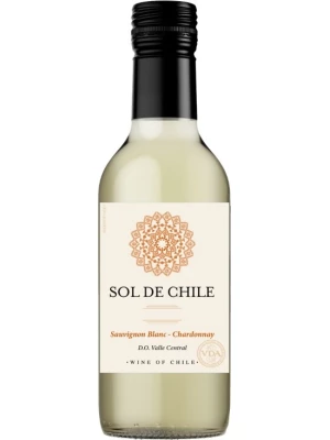 Вино Sol de Chile Sauvignon Blanc-Chardonnay, Valle Central DO 2024, 0.187 л
