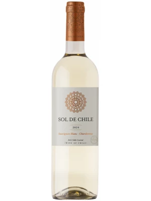 Вино Sol de Chile Sauvignon Blanc-Chardonnay, Valle Central DO 2024, 0.75 л