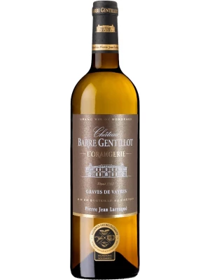 Вино Chateau Barre Gentillot, L'Orangerie Blanc, Graves de Vayres AOC 2024, 0.75 л