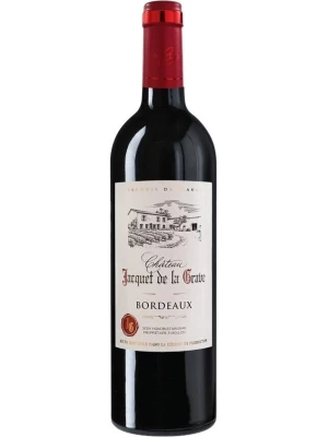 Вино Chateau Jacquet de la Grave, Bordeaux AOP 2023, 0.75 л