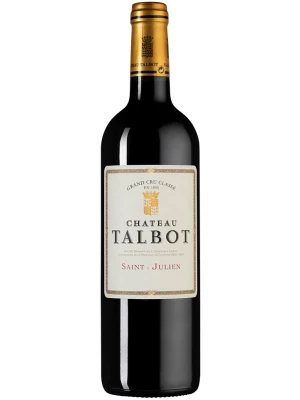 Вино Chateau Talbot, St-Julien AOC 4-me Grand Cru Classe 2022, 0.75 л