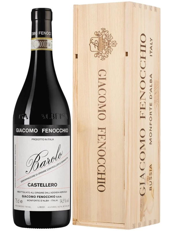 Giacomo Fenocchio, Barolo Castellero DOCG, wooden box