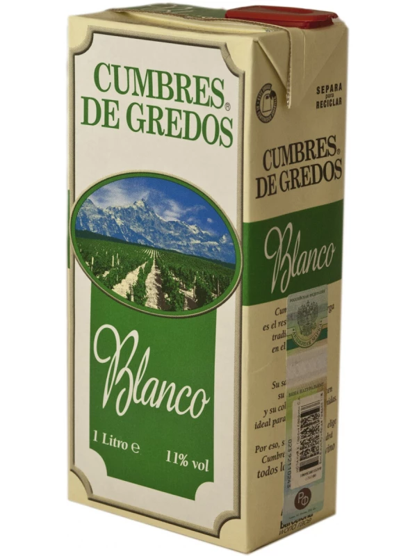 Cumbres de Gredos Blanco Dry, Tetra Pak