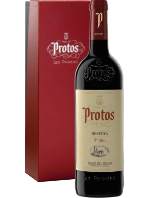 Вино Protos Reserva, Ribera del Duero DO, gift box 2019, 1.5 л
