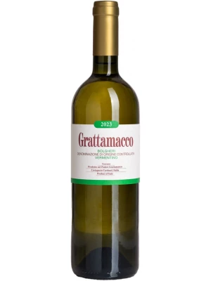Вино Grattamacco, Vermentino, Bolgheri DOC 2023, 0.75 л