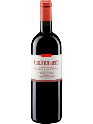 Вино Grattamacco Bolgheri Rosso Superiore DOC 2021, 0.75 л