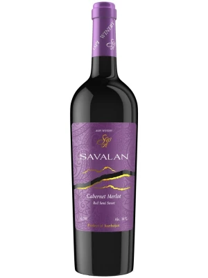 Вино Savalan Cabernet-Merlot 2024, 0.75 л
