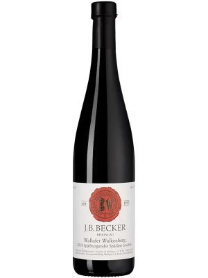 Вино J. B. Becker, Spatburgunder Spatlese Trocken Wallufer Walkenberg 2018, 0.75 л