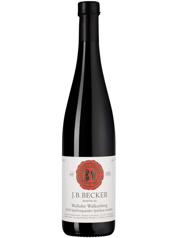J. B. Becker, Spatburgunder Spatlese Trocken Wallufer Walkenberg