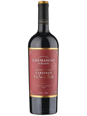 Вино Cremaschi Furlotti, Carignan Edicion Limitada, Valle del Maule DO 2019, 0.75 л