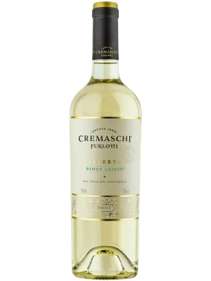 Вино Cremaschi Furlotti, Pinot Grigio Reserva, Valley del Loncomilla DO 2024, 0.75 л