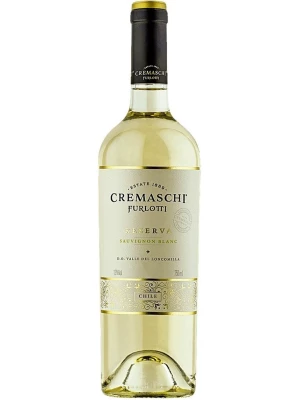 Вино Cremaschi Furlotti, Sauvignon Blanc Reserva, Valley del Loncomilla DO 2024, 0.75 л
