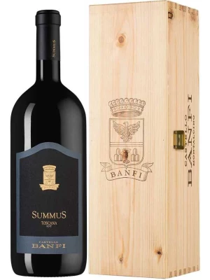 Вино Banfi, SummuS, Toscana IGT, wooden box 2020, 1.5 л