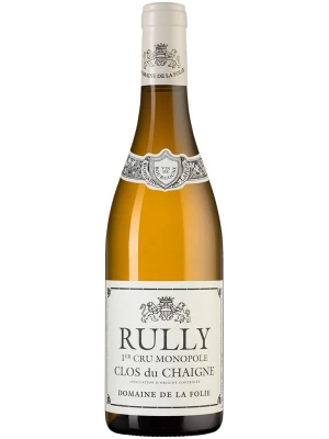 Вино Domaine de la Folie, Rully 1-er Cru Clos du Chaigne AOC 2023, 0.75 л