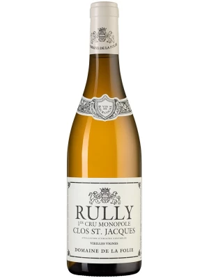 Вино Domaine de la Folie, Rully 1-er Cru Clos Saint Jacques AOC 2023, 0.75 л