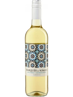 Вино Covinca, Marques de Somaya Macabeo-Chardonnay, Carinena DO 2023, 0.75 л