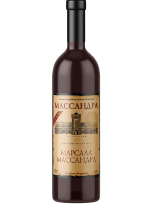 Вино Массандра, Марсала 2017, 0.75 л