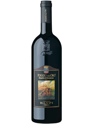 Вино Banfi, Poggio all'Oro, Brunello di Montalcino Riserva DOCG 2007, 0.75 л