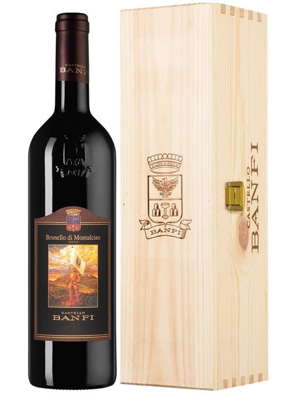 Banfi, Brunello di Montalcino DOCG, wooden box
