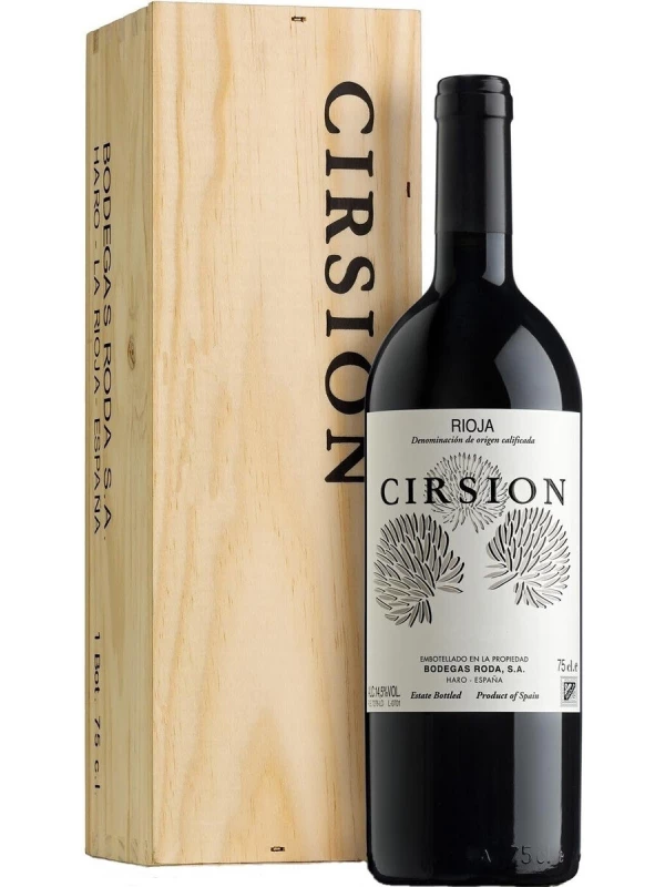 Bodegas Roda, Rioja Cirsion, Rioja, wooden box