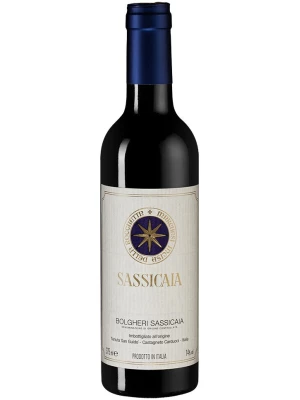 Вино Sassicaia, Bolgheri Sassicaia DOC 2021, 0.375 л