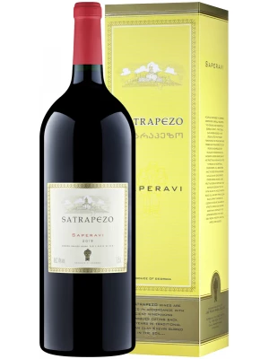 Вино Satrapezo Saperavi, gift box 2020, 1.5 л