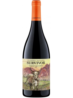 Вино Survivor Cabernet Sauvignon 2021, 0.75 л