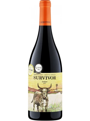 Вино Survivor Syrah 2021, 0.75 л