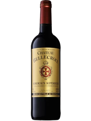 Вино Chateau Bellecroix, Bordeaux Superieur AOC 2020, 0.75 л
