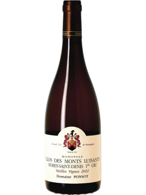 Вино Domaine Ponsot, Morey-Saint-Denis Premier Cru Clos des Monts Luisants Vieilles Vignes AOC 2022, 0.75 л