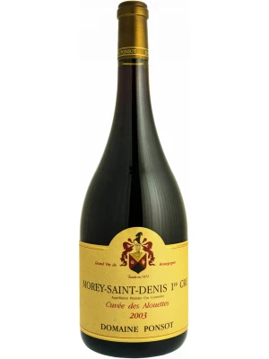 Вино Domaine Ponsot, Morey Saint Denis Premier Cru Cuvee des Alouettes AOC 2003, 1.5 л