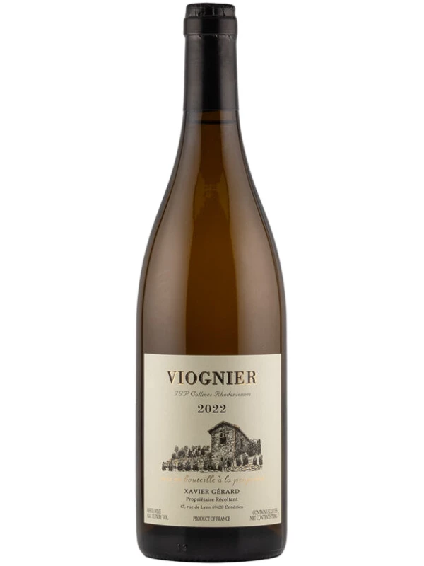 Xavier Gerard, Viognier, Collines Rhodaniennes IGP
