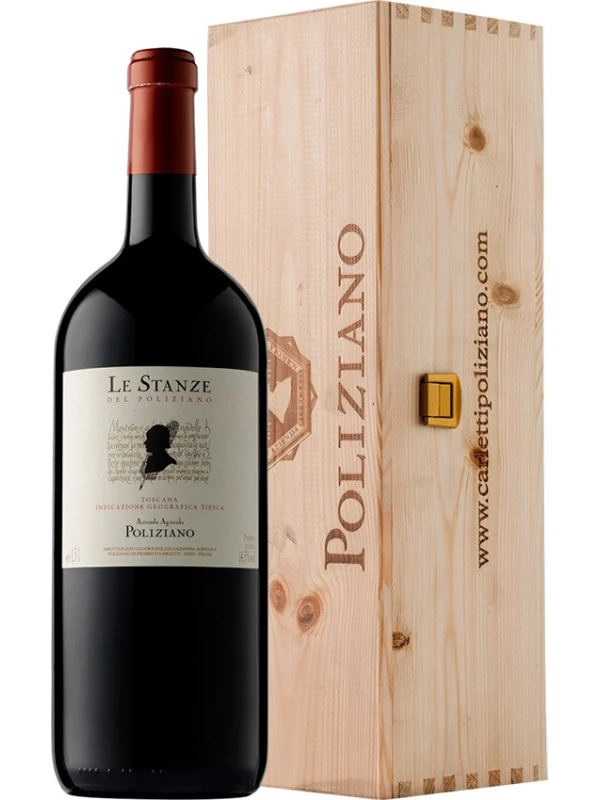 Le Stanze del Poliziano, Toscana IGT, wooden box