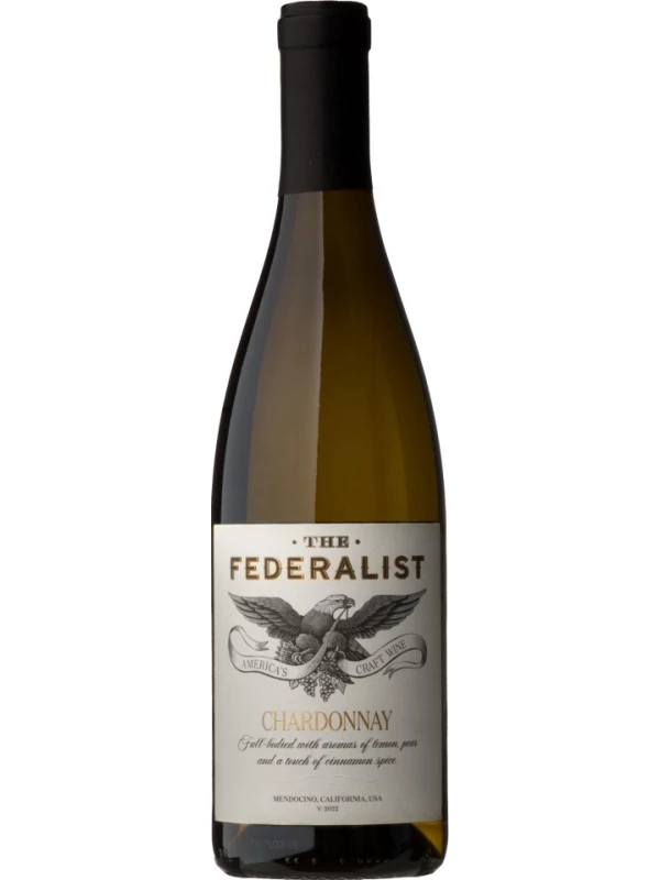 The Federalist Chardonnay, Mendocino County