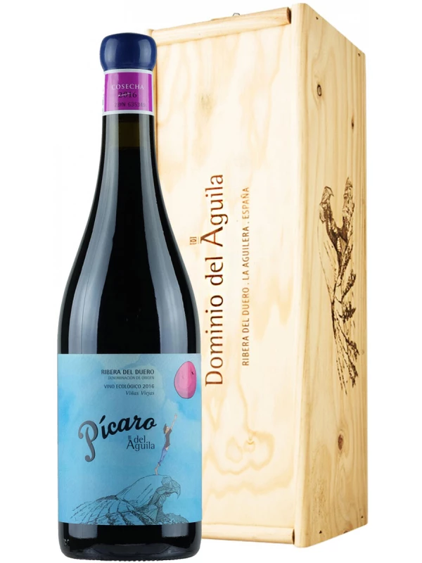 Dominio del Aguila, Picaro del Aguila, Ribera del Duero DO, wooden box