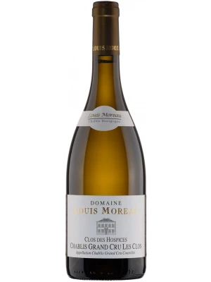 Вино Domaine Louis Moreau, Chablis Grand Cru Les Clos Clos des Hospices AOC 2019, 0.75 л