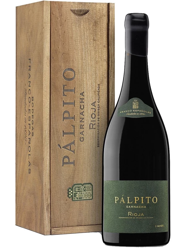Bodegas Franco-Espanolas, Palpito Garnacha, Rioja DOCa, wooden box